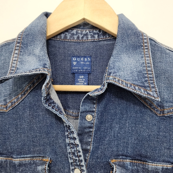 Guess Women Jeans Shirt - Picture 2 of 8